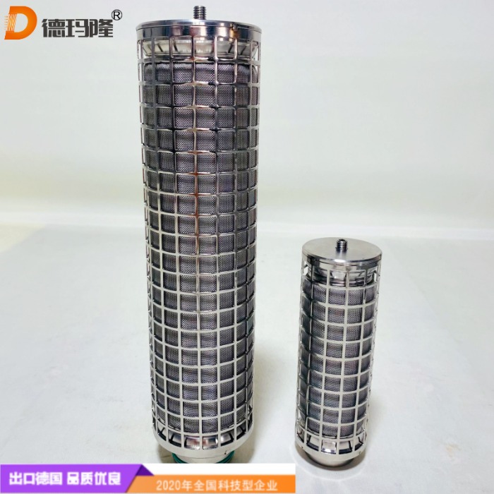 德瑪隆供應(yīng)天然氣不銹鋼燒結(jié)氈濾芯PF-15-03-E-V CF-32-3-E-V-0